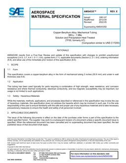 SAE AMS4535 Revision E SAE AMS4535 Revision E