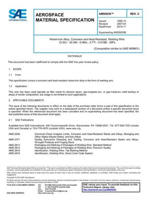 SAE AMS5830C