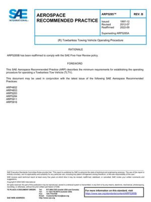 SAE ARP5285B