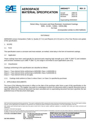 SAE AMS5402D