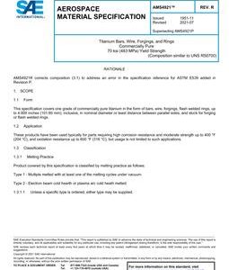 SAE AMS4921R