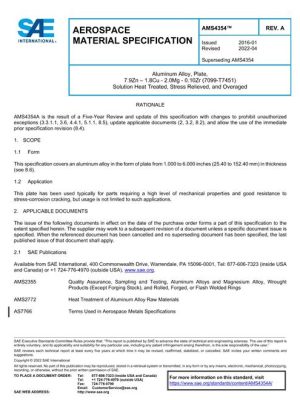 SAE AMS4354A