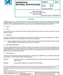 SAE AMS6953A