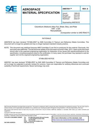 SAE AMS7851E