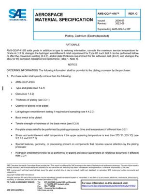 SAE AMSQQP416G