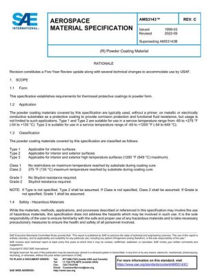 SAE AMS3143C