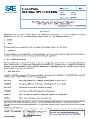 SAE AMS5798J