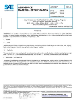 SAE AMS5768M