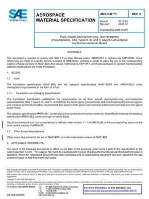 SAE AMS1428/1A