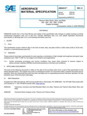 SAE AMS4919K